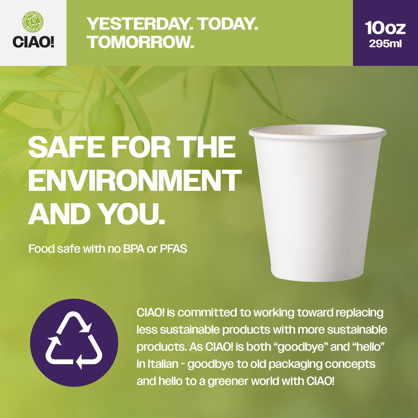 Eco-Friendly Hot Beverage Cups