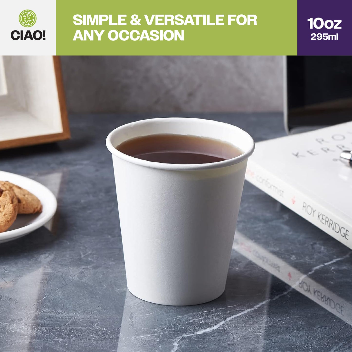 Black Coffee in Hot Paper Cup