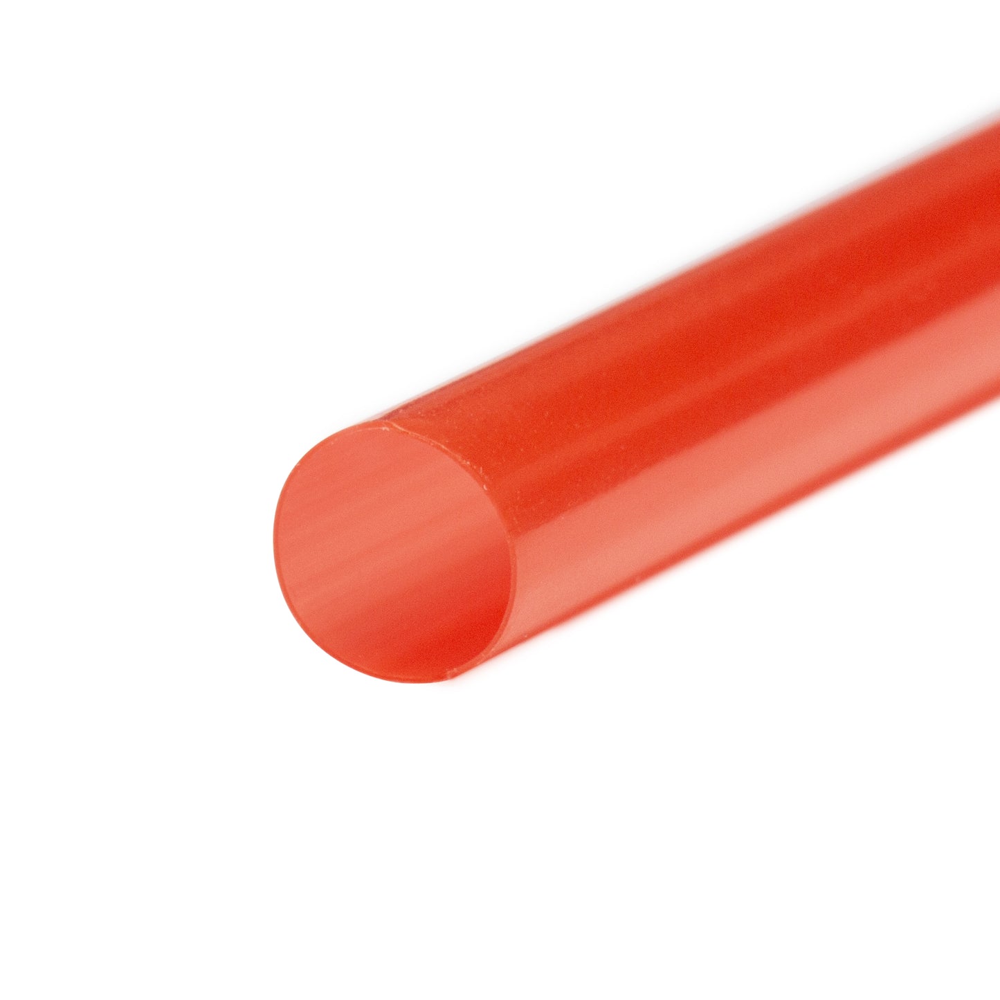 CIAO! 8.5" Red Plastic Giant Straw .3"(7.7mm) outside diameter Paper Wrapped for Smoothies, Slushies and Sodas…