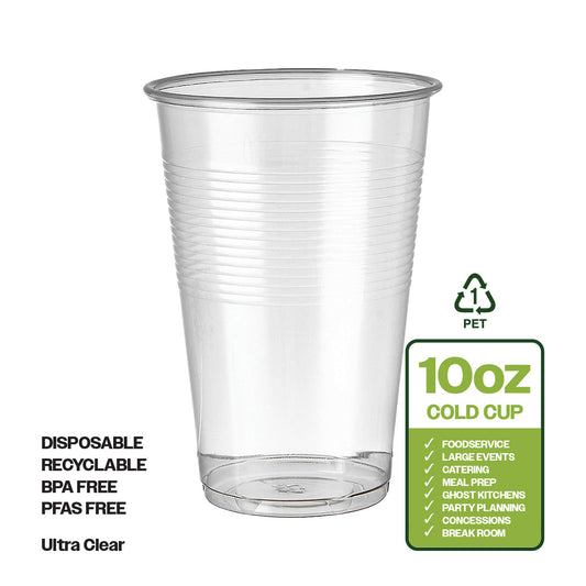 Ciao! 10OZ Polypropylene Disposable Cup (Case of 1,000)