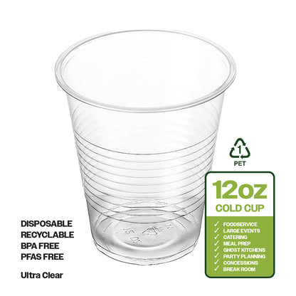 Ciao! 12OZ Polypropylene Disposable Cup (Case of 1,000)