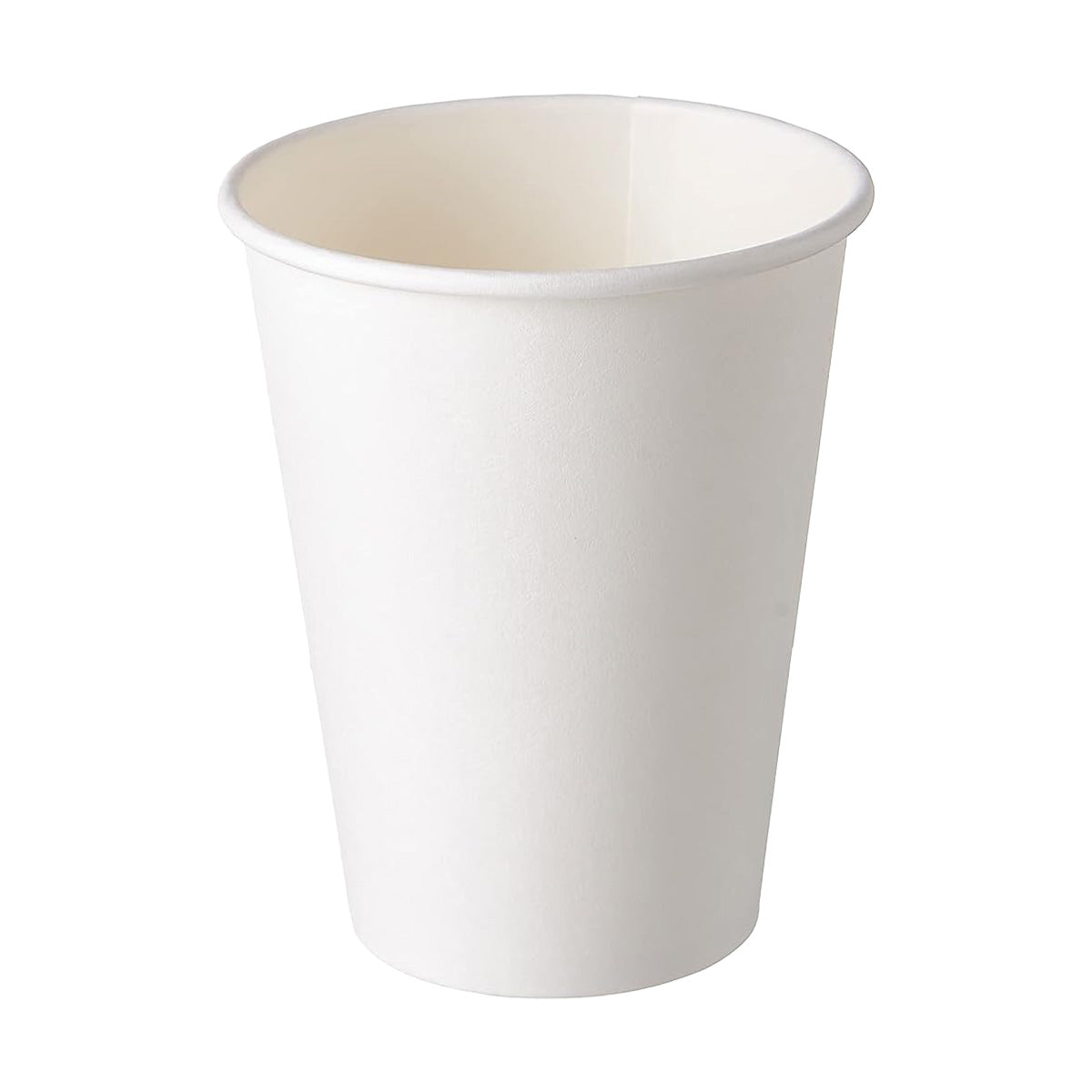Ciao! Paper Hot Cup, 12 oz Disposable Cup, White, 1,000 Count