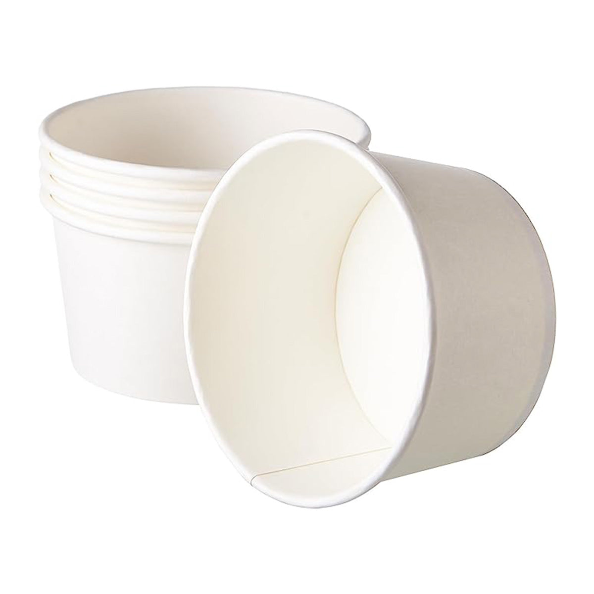 CIAO! 12OZ Disposable White Paper Food Container (500/case)
