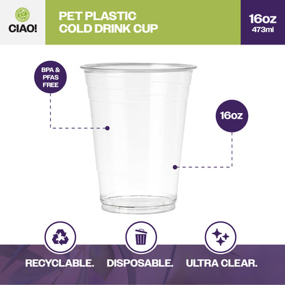 Disposable  16oz cold cups