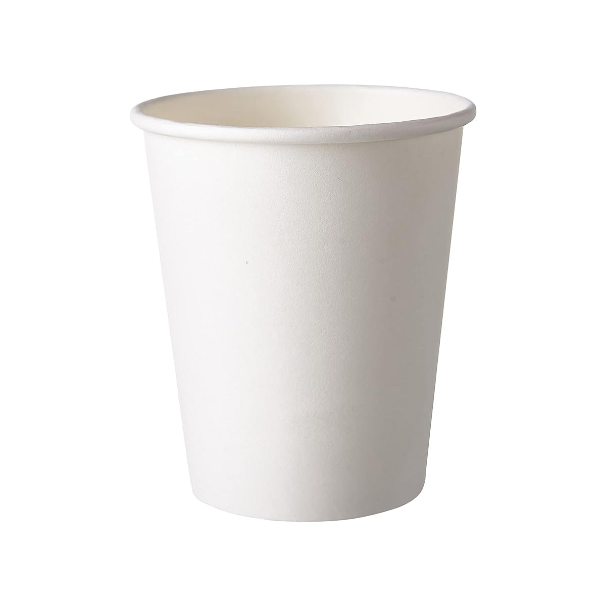 Ciao! Paper Hot Cup, 8 oz Disposable Cup, White, 1,000 Count
