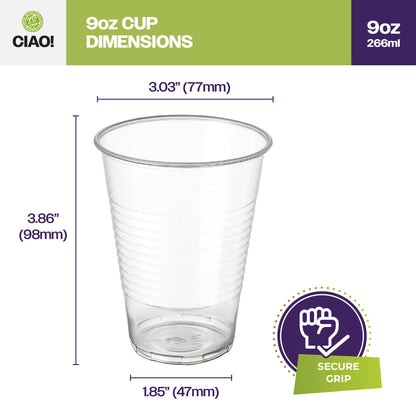 Ciao! 9OZ Polypropylene Disposable Cup (Case of 1,000)