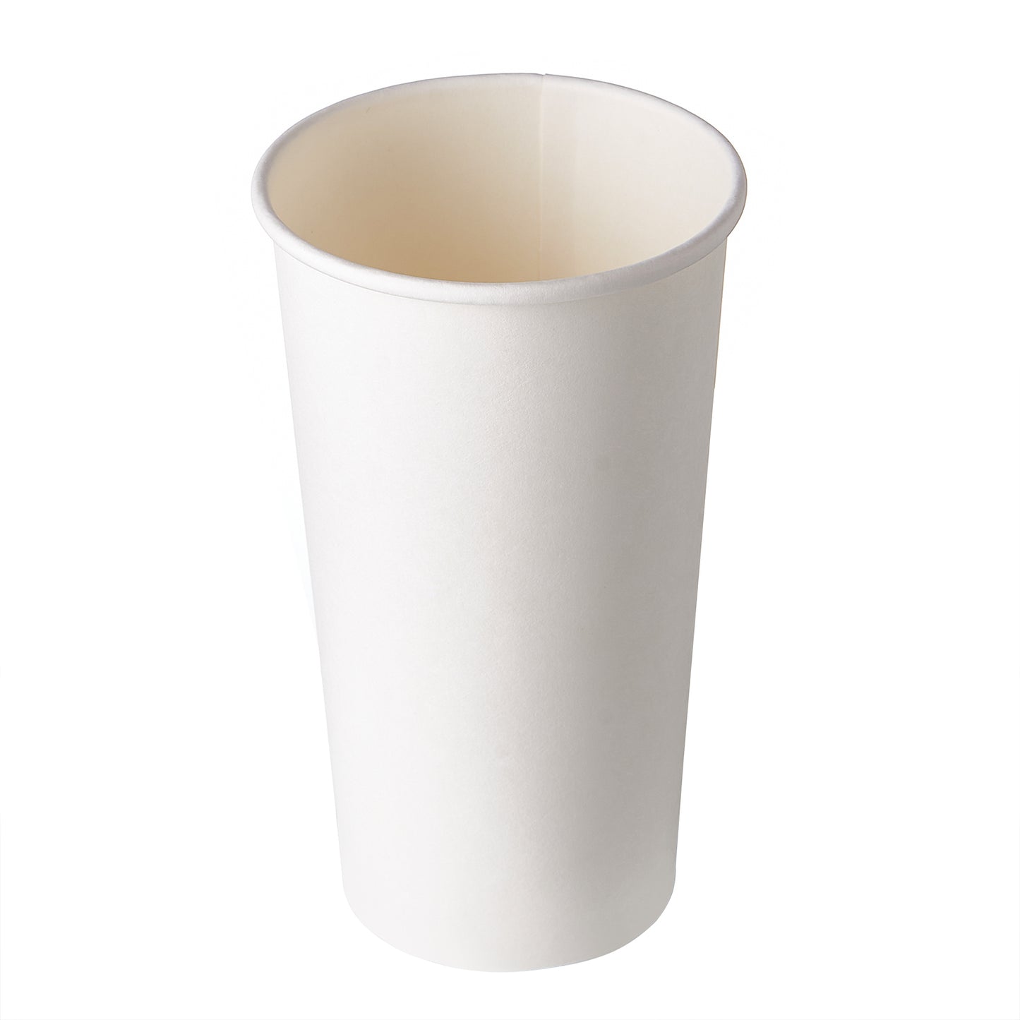 CIAO! Paper Hot Cup, 20 oz Disposable Cup, White, 1,000 Count