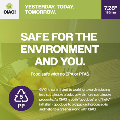 CIAO! Heavy Weight White Fork Polypropylene Individually Wrapped (Case of 1,000)