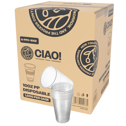 Ciao! 10OZ Polypropylene Disposable Cup (Case of 1,000)