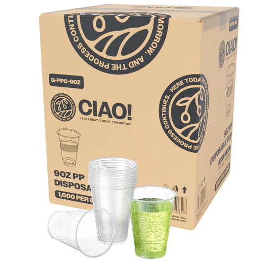 Ciao! 9OZ Polypropylene Disposable Cup (Case of 1,000)